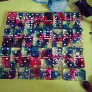 Resin Domino Set